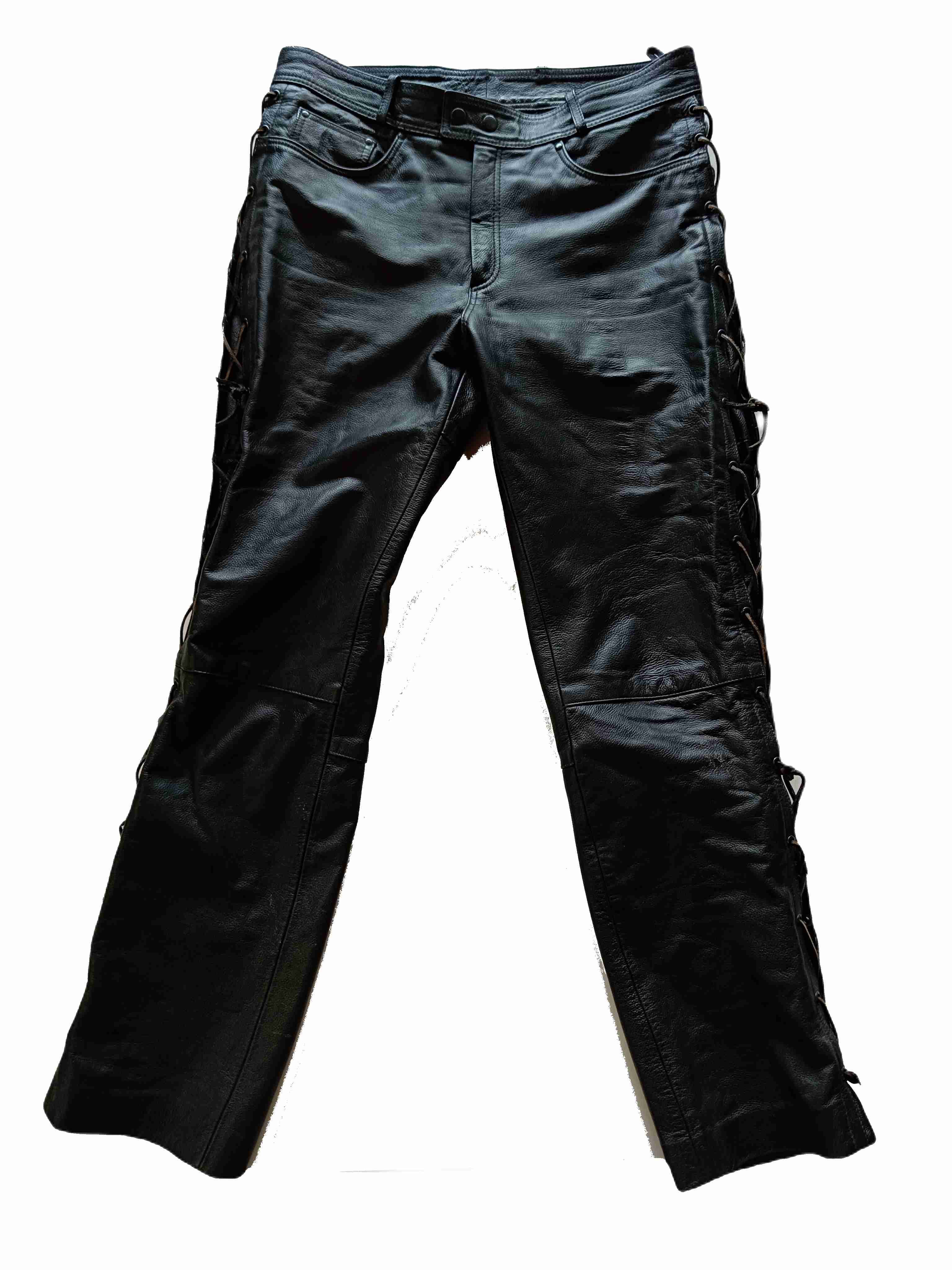 Kožené pánské kalhoty XL