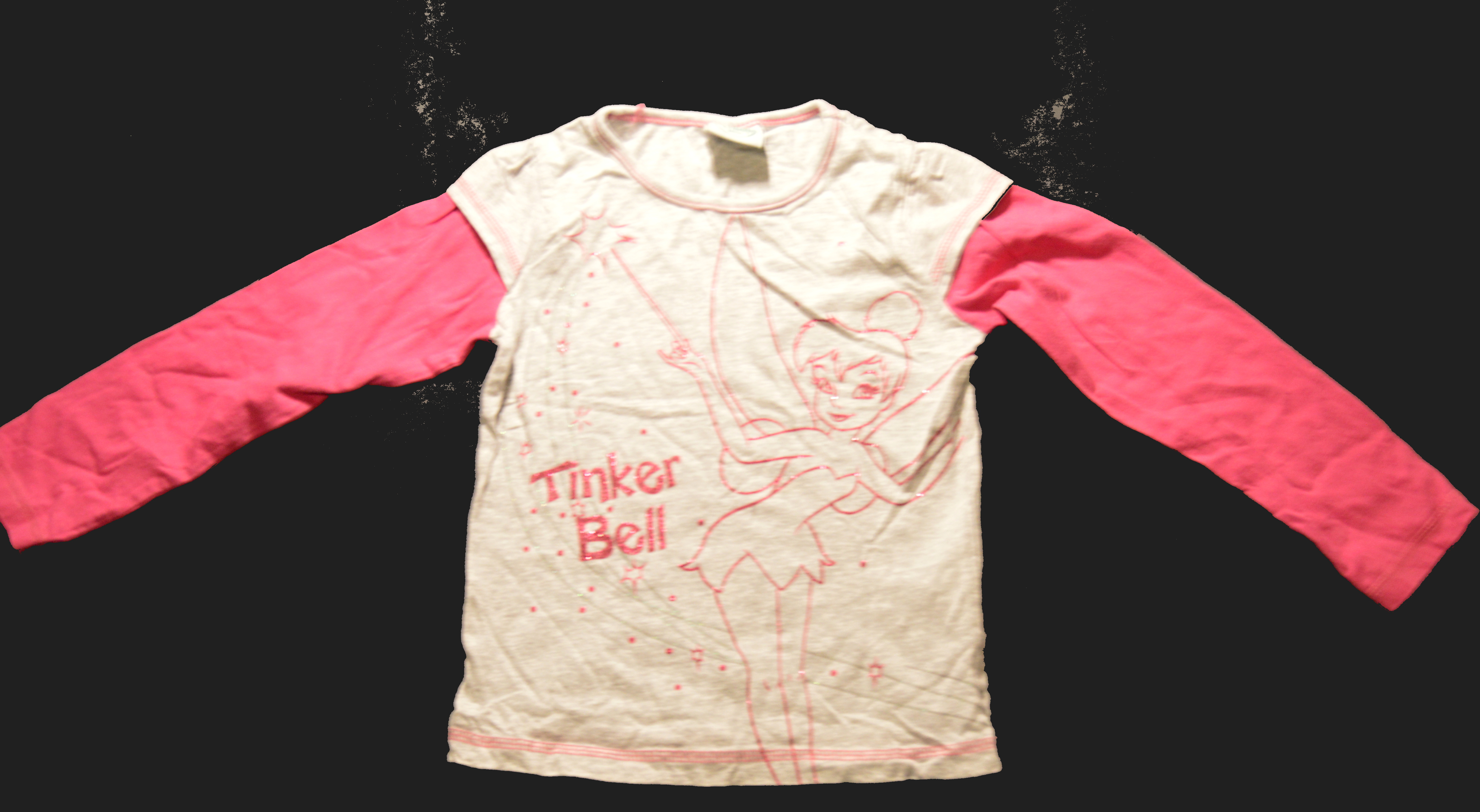 Dívčí tričko s vílou Zvonilkou 116