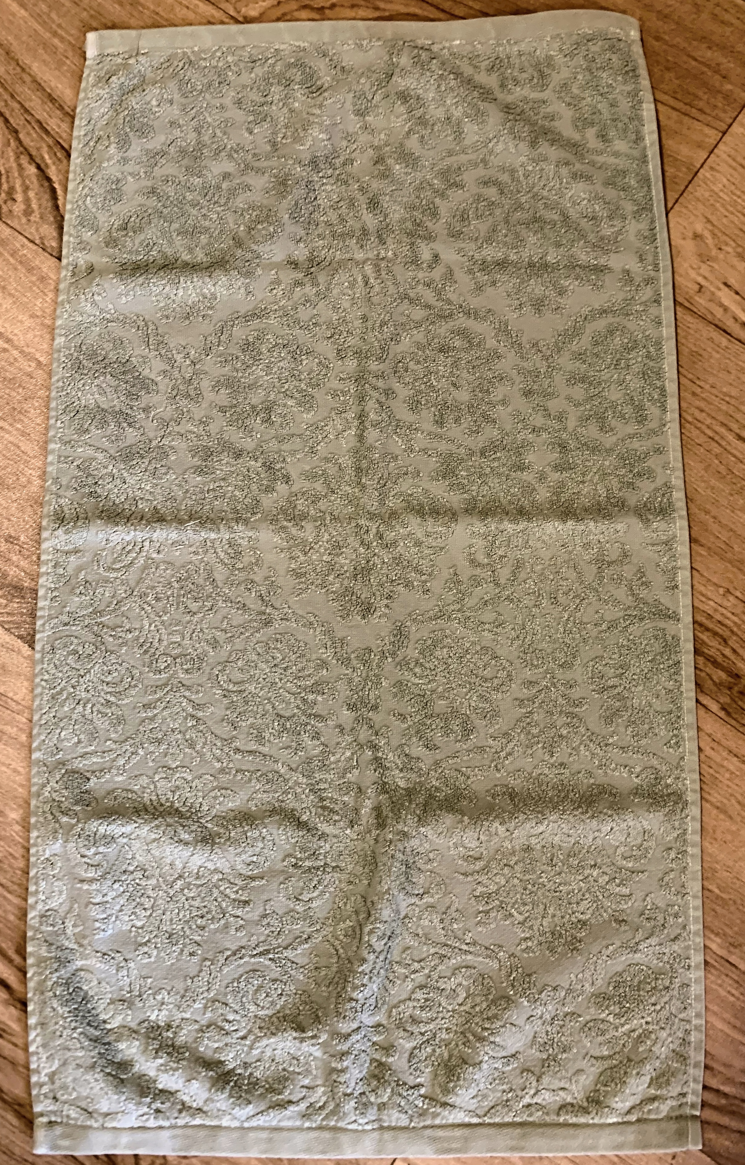 Froté ručník světle zelený