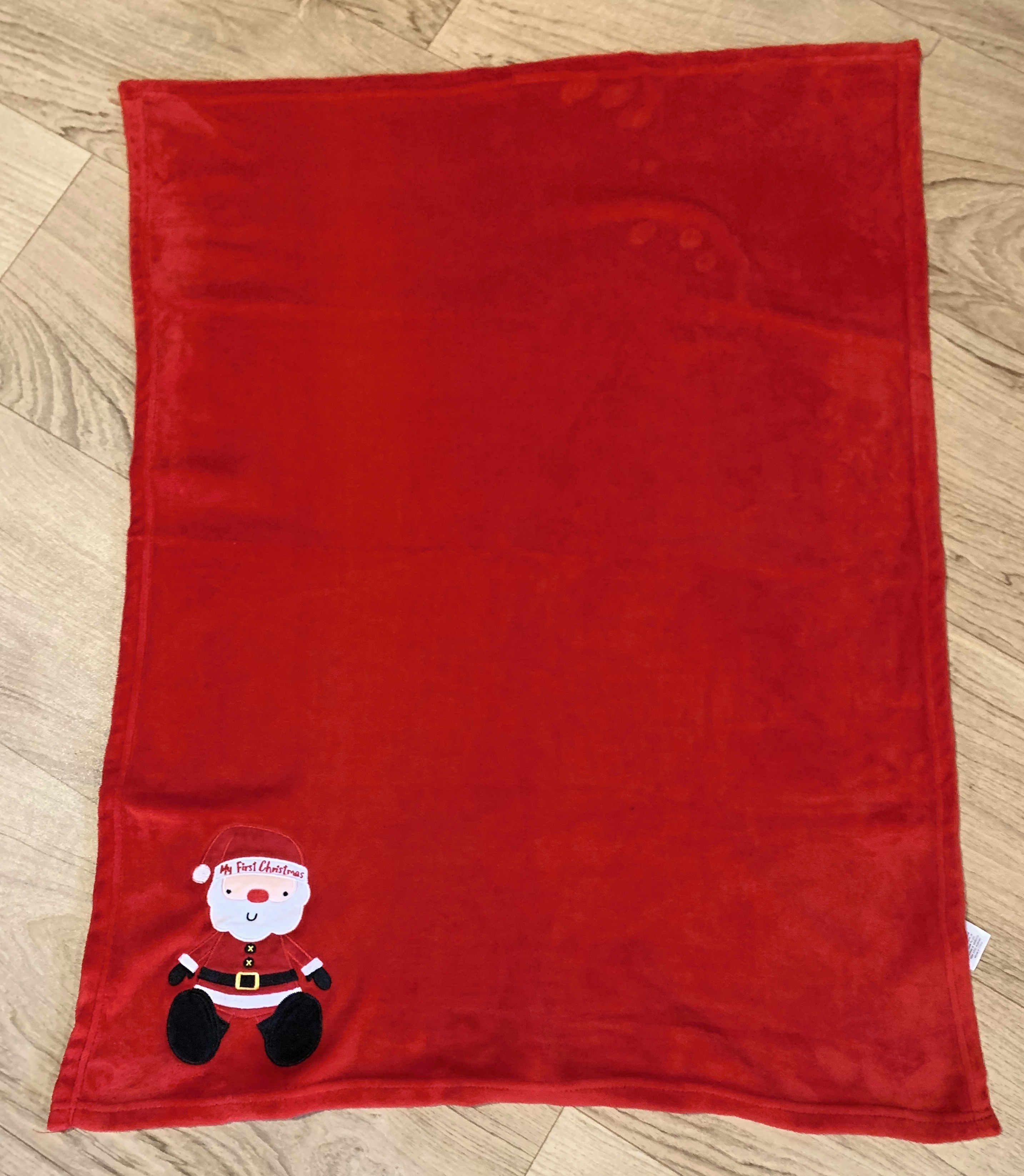 Dětská červená deka 97 x 74 cm